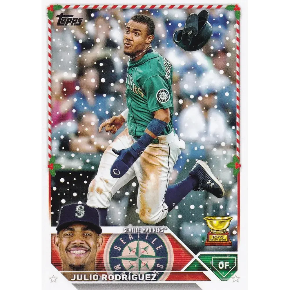 2023 Topps Holiday Julio RodrÃ­guez ASR H26 Seattle Mariners